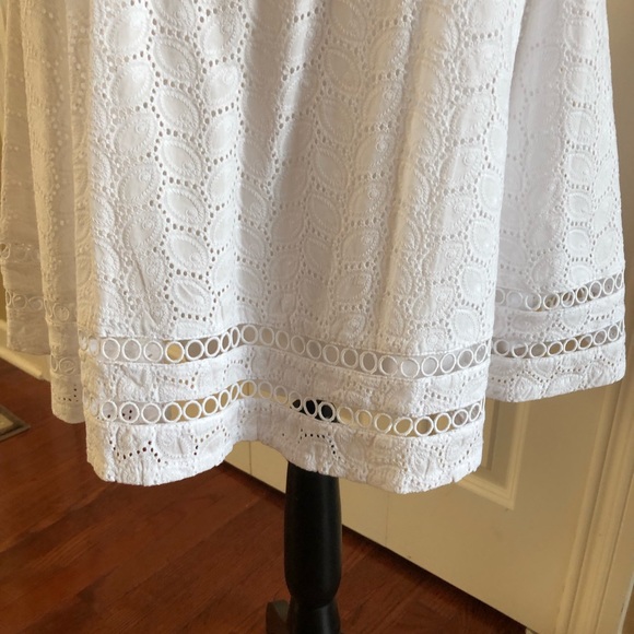 NWT Calvin Klein white dress size 6 - Picture 4 of 7